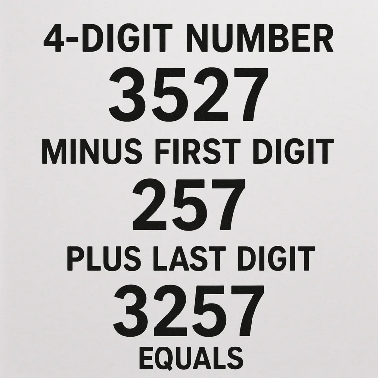 Featured image for What Is the 4 Digit Number Magic Trick Mind-Blowing Math Revealed