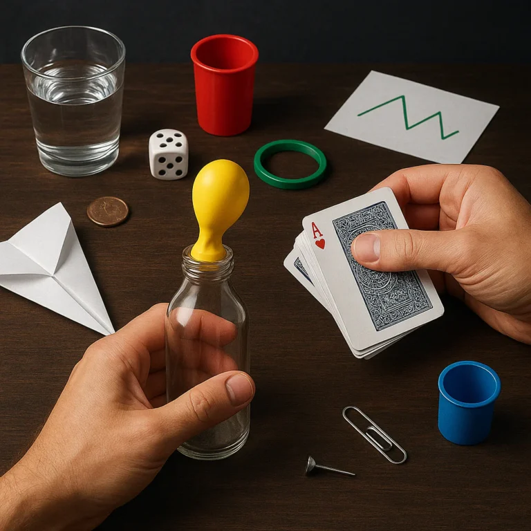 Featured image for 50 DIY Science Magic Tricks Defy Reality at Home 2026