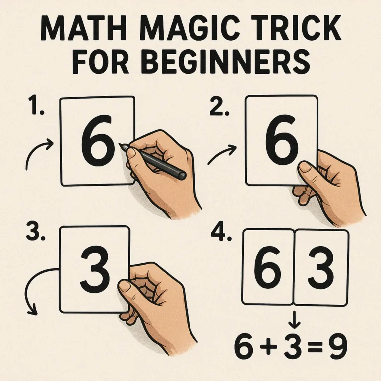 Featured image for 15 Simplest Math Magic Tricks for Beginners 2026