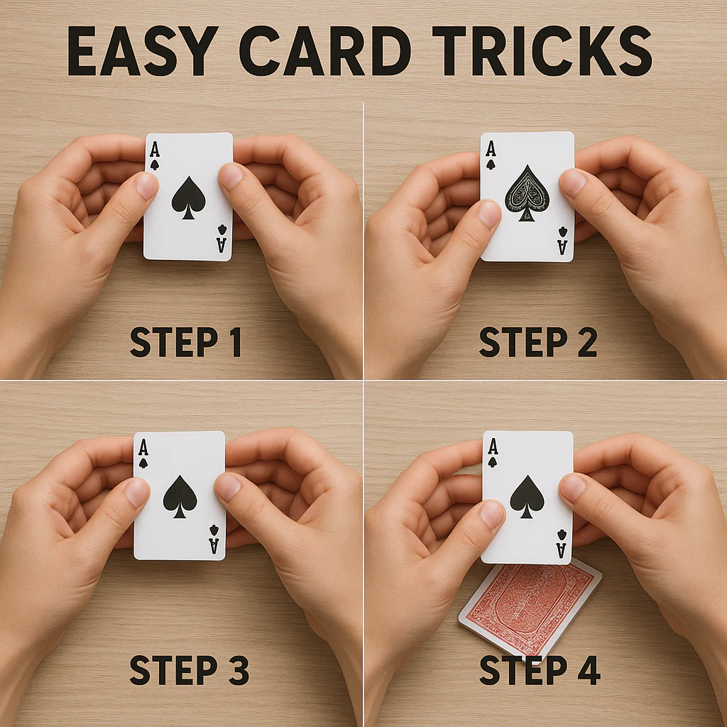 10 Easy Card Tricks Step by Step with Pictures (2026) 🃏 - Mind Trick™