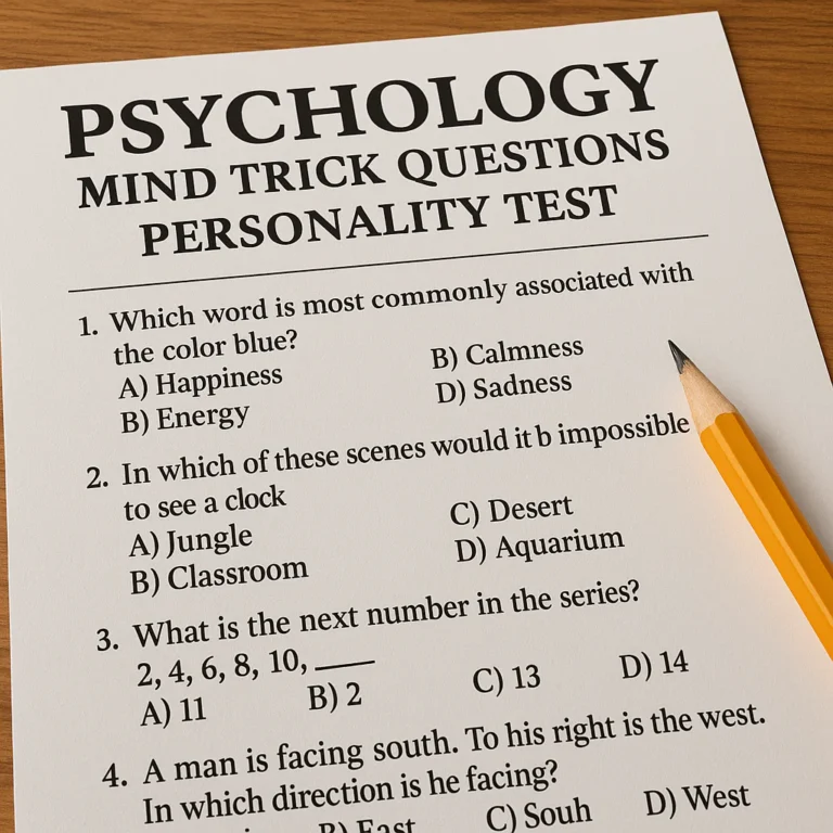 Featured image for 15 Mind Trick Questions That Reveal Your True Personality 2026