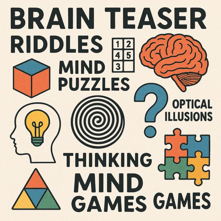 Featured image for 110 Brain Teaser Riddles That Fool Your Mind