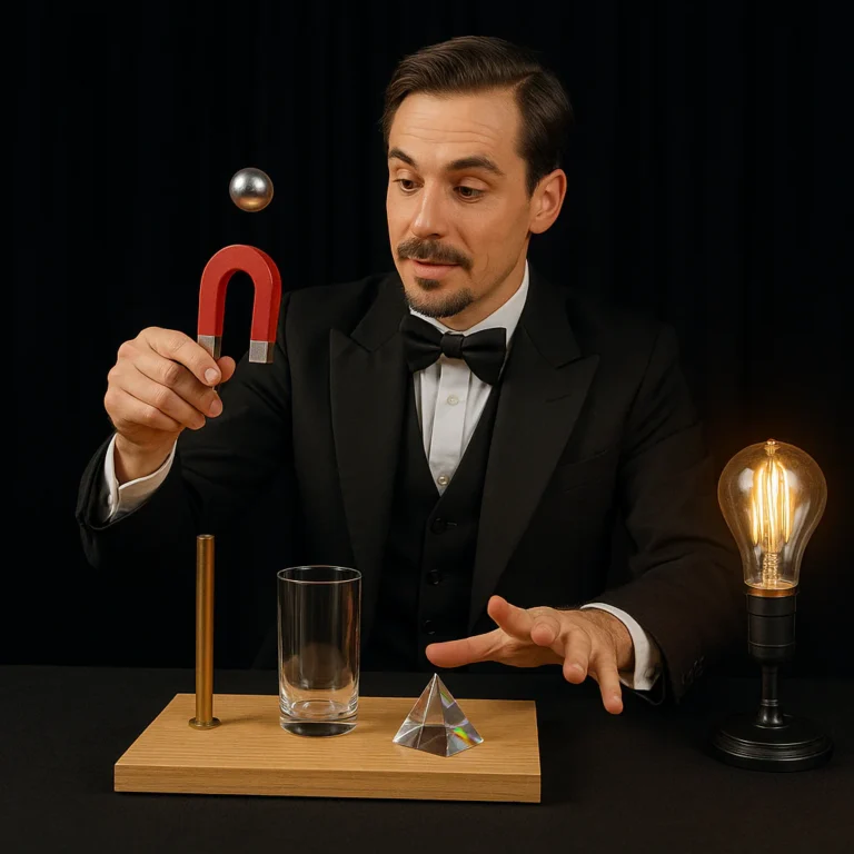 Featured image for 15 Physics Magic Tricks with Explanations